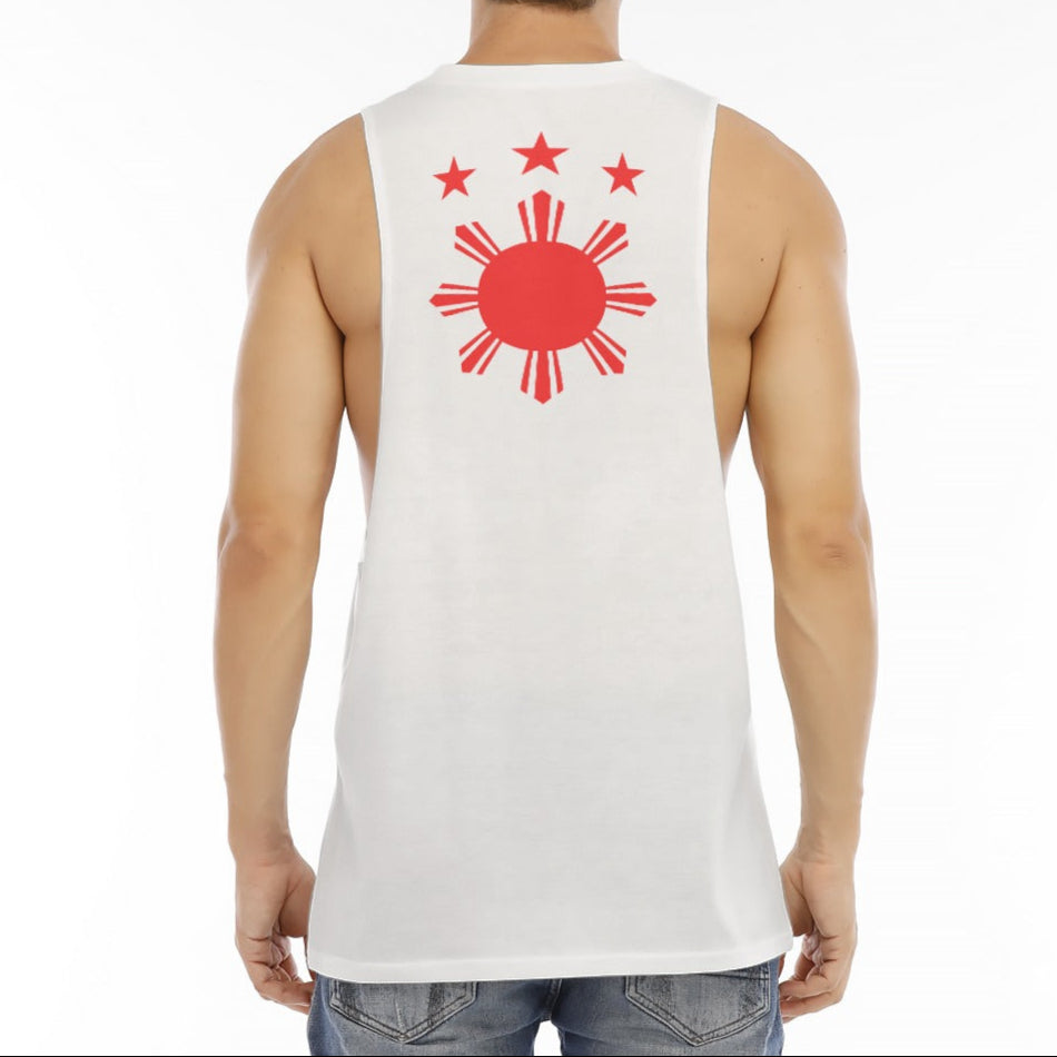 PINOY | Crew neck cut off tank