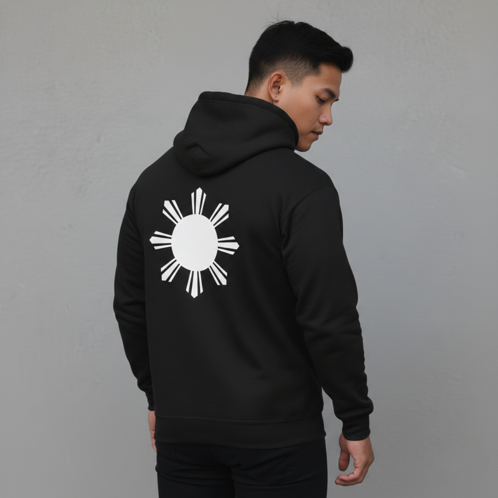 Tropical Warrior Heavy Hoodie | Black