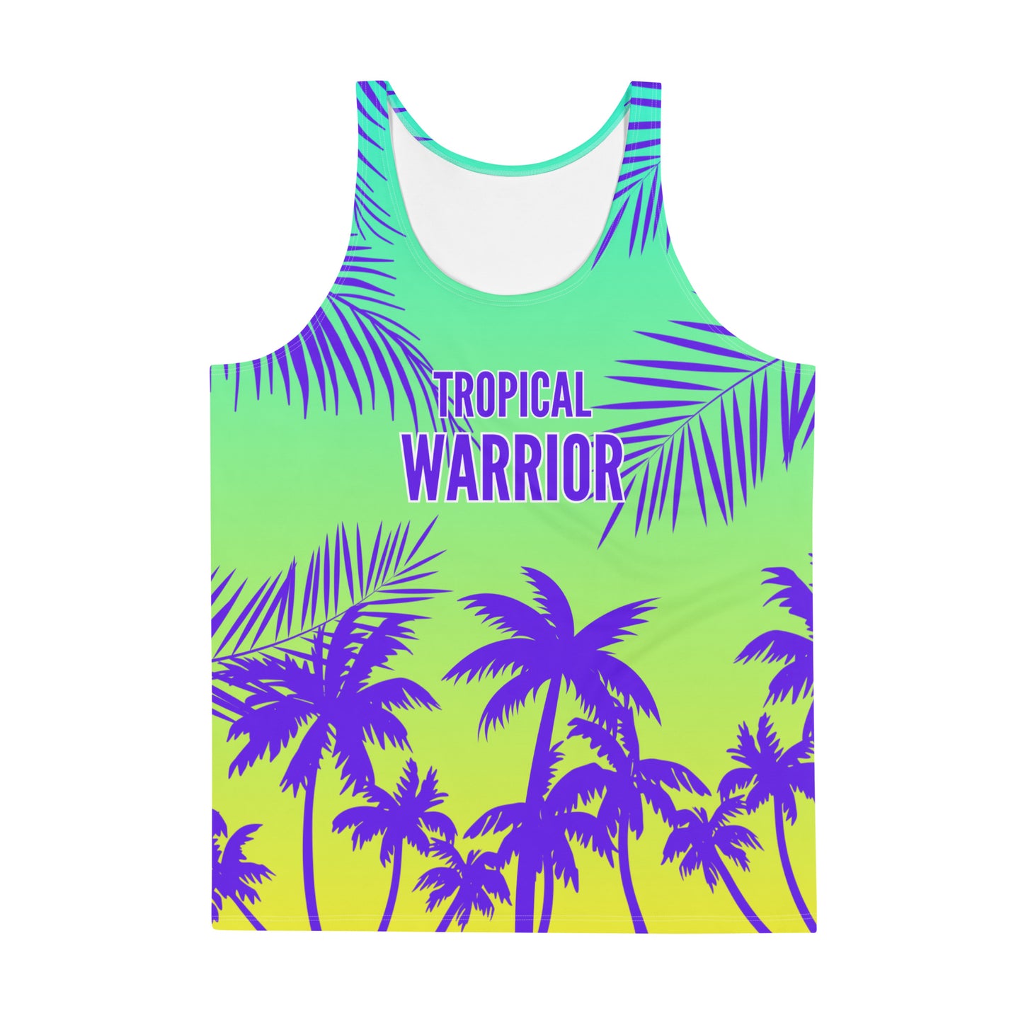 Sunset Tank | Gradient Green - Purple