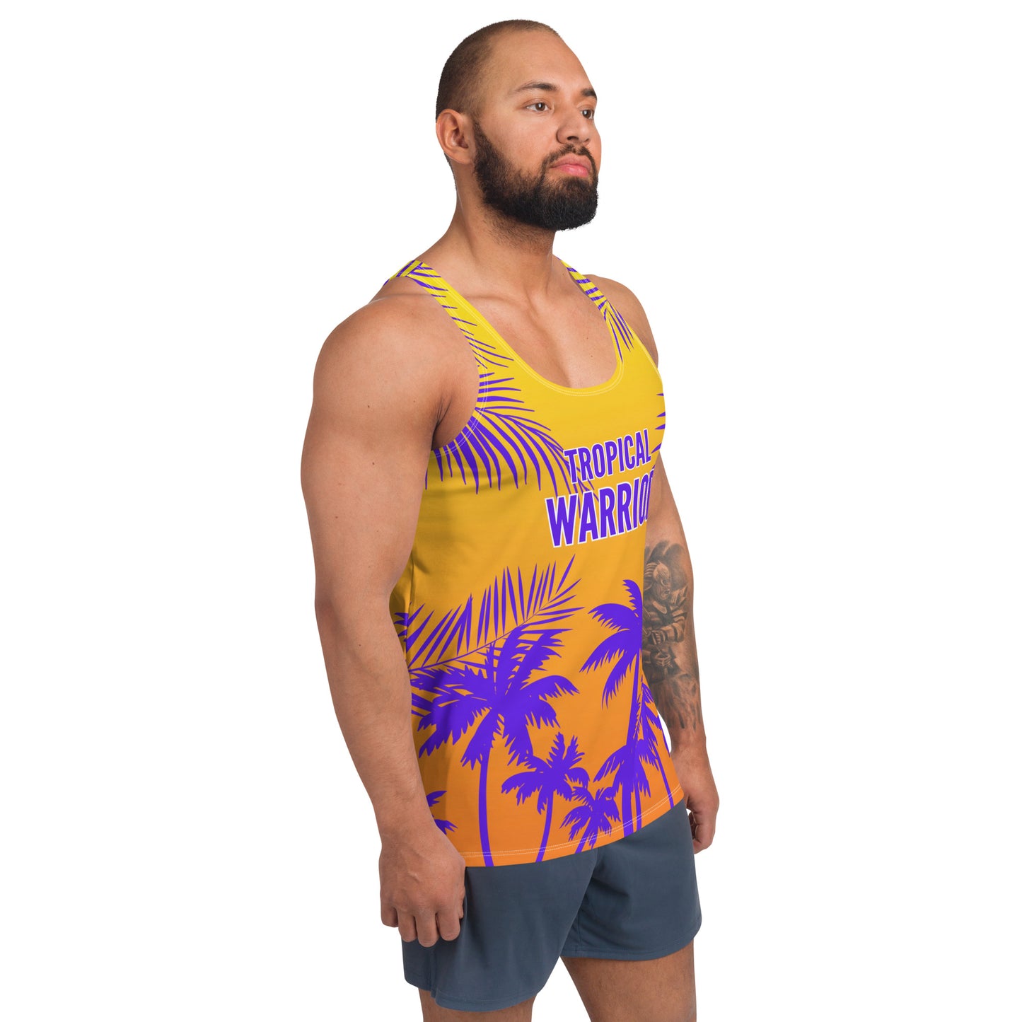 Sunset Tank | Sunset Orange - Purple