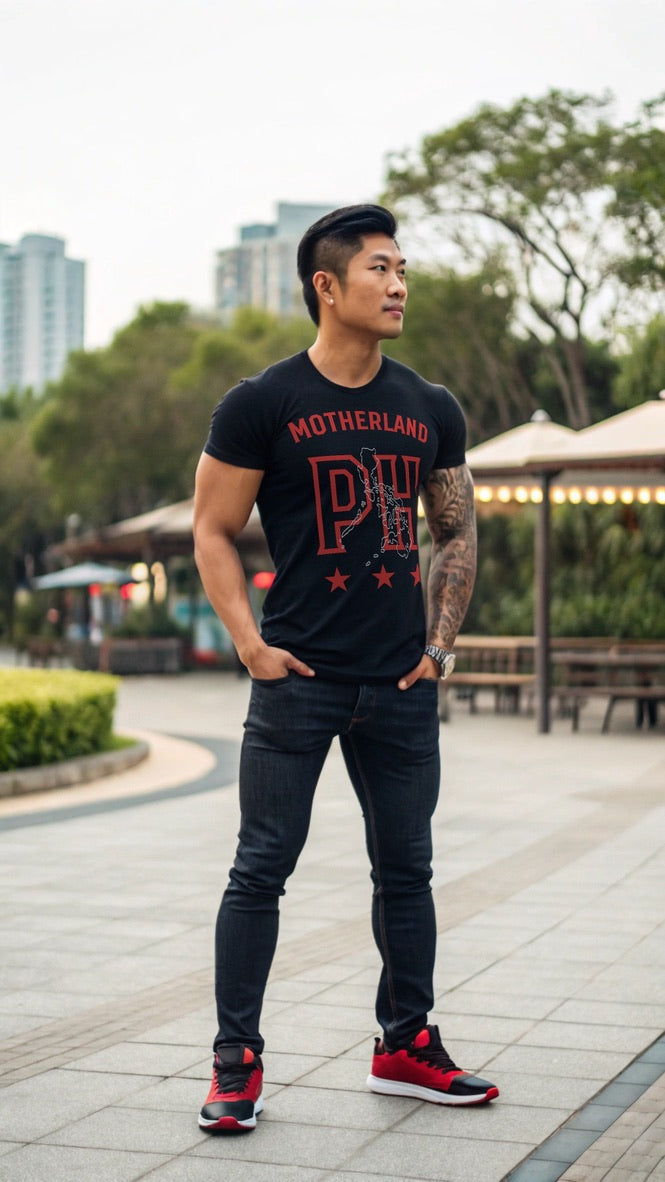 Motherland Fusion | Red | Fitted Shirt