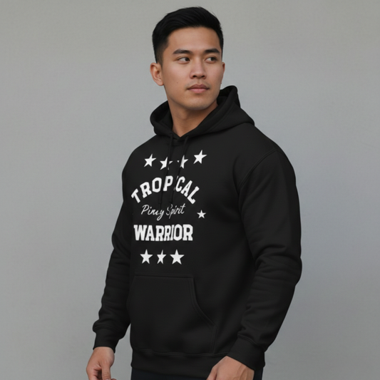 Tropical Warrior Heavy Hoodie | Black