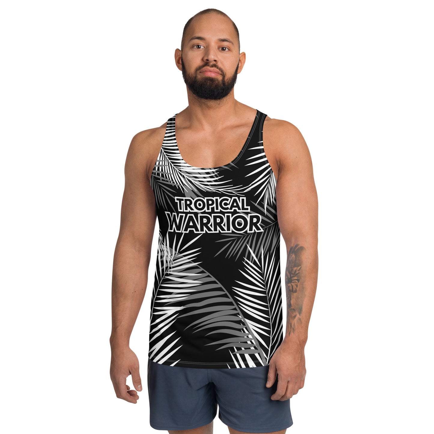 Paradise Tank | Black - White