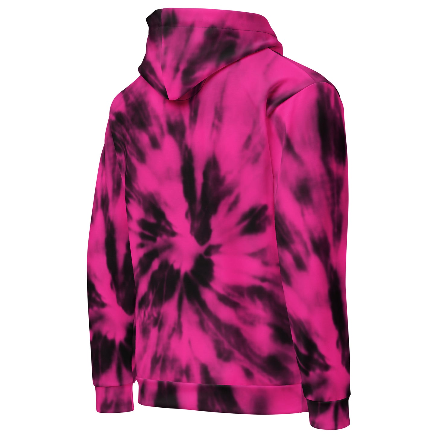 Motherland PH Hoodie | Tie Dye HotPink - black