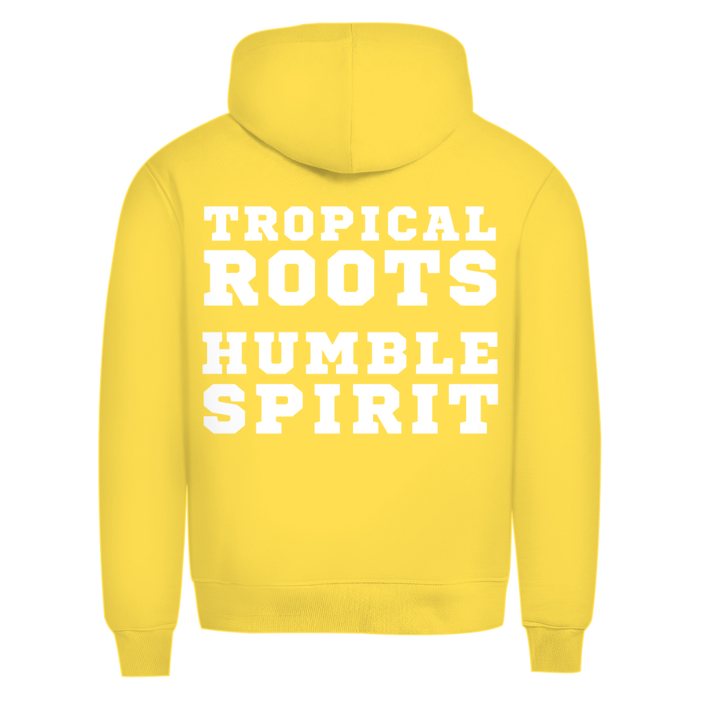 Island Kid - Tropical Roots, Humble Spirit | Yellow | Comfort Fit Hoodie