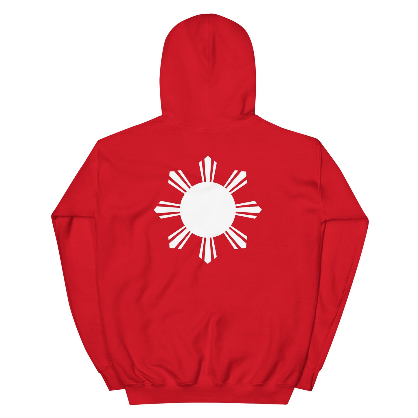 Tropical Warrior Heavy Hoodie | Red