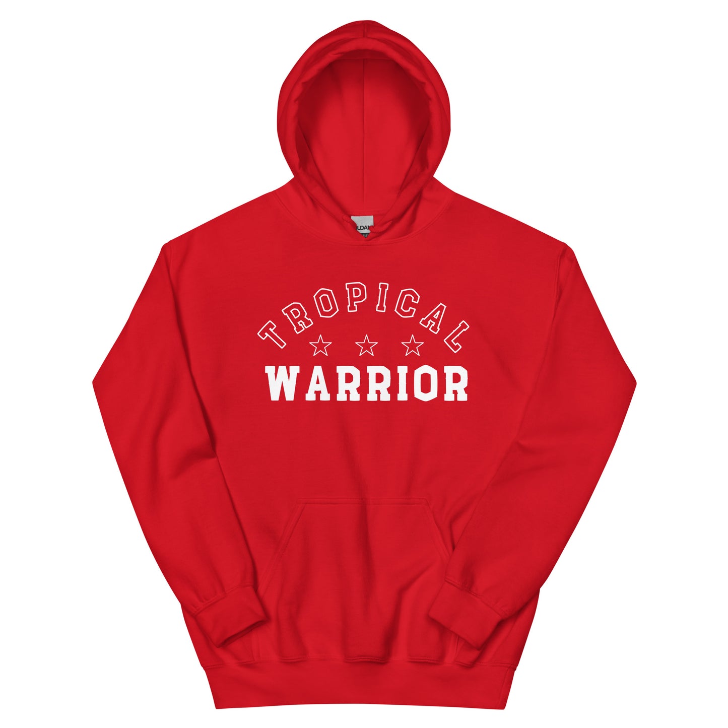 BraveStrongHumble "Back Statement" Hoodie | Red