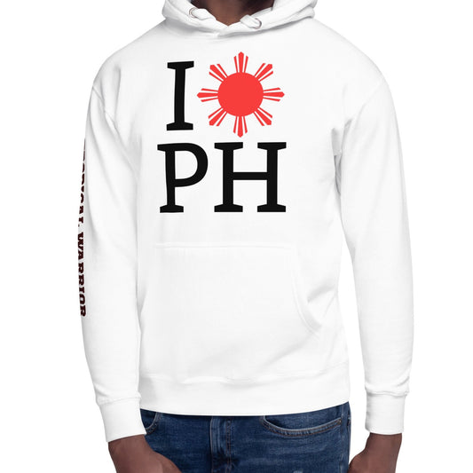 I Love PH Hoodie | For Him - White