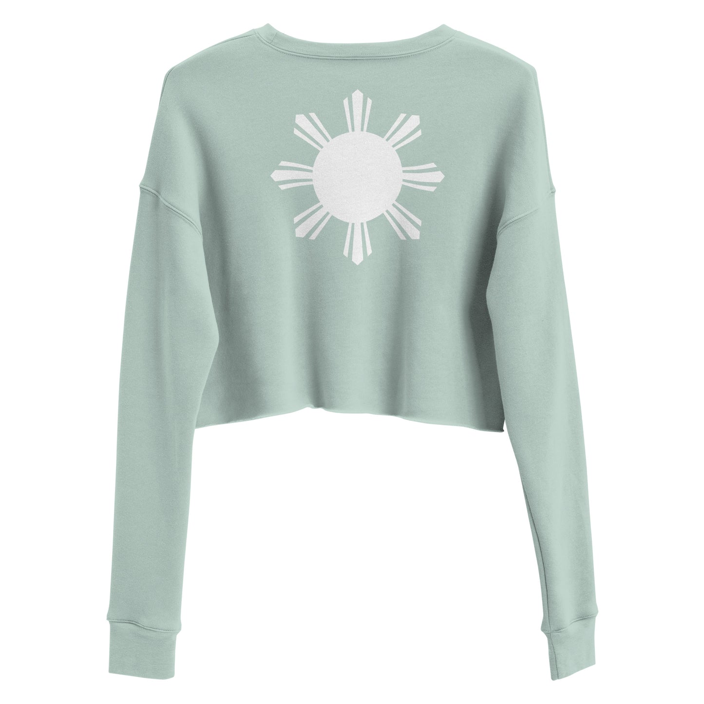 Motherland PH Crop Sweatshirt | Skyblue